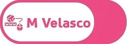 M Velasco logo
